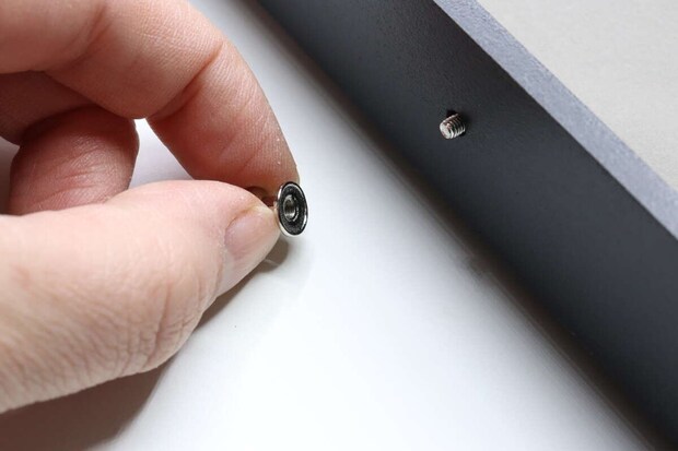 ダイソー　アクセサリーBOX（スタッキング用）　つまみ金具