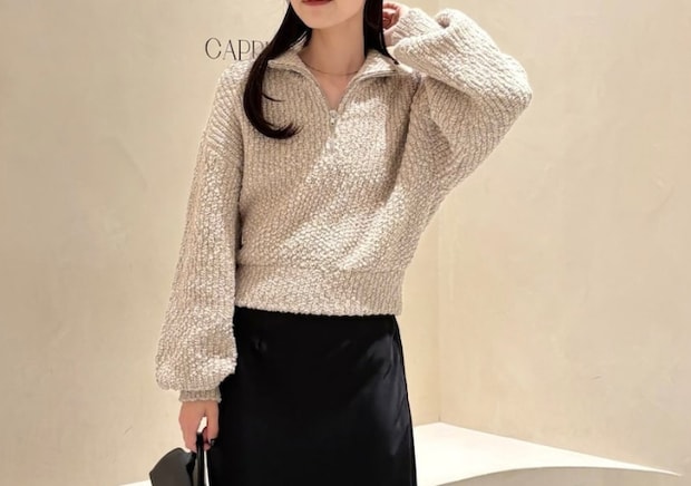 ハーフジップで簡単に今旬コーデが完成！真似するだけでこなれ見え♡大人の着こなしテク