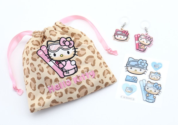 sweet3月号通常号雪焼けハローキティ付録 sweet3月号通常号雪焼けハローキティ付録