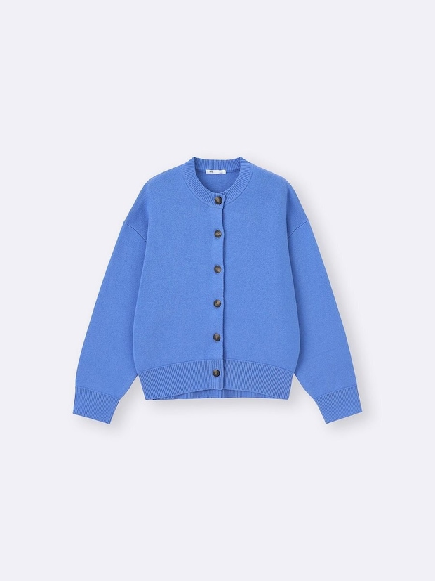 GU スウェットライクニットドルマンスリーブカーディガン GUのスウェットライクニットドルマンスリーブカーディガン