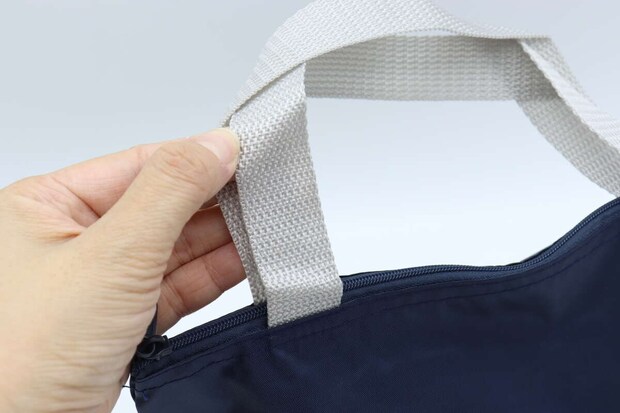 洗えるランチトートバッグ 持ち手 洗えるランチトートバッグ 持ち手