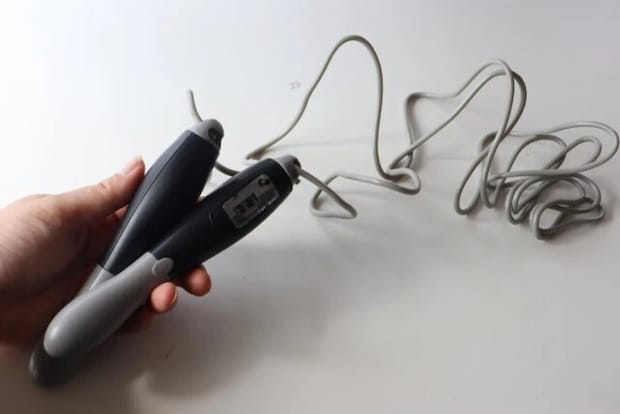 ダイソー カウンター付なわとび(ロープの長さ2.7m) ダイソー カウンター付なわとび(ロープの長さ2.7m)