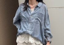 春シフトはきれいめデニムシャツがあればいい！大人の爽やかシャツコーデ5style