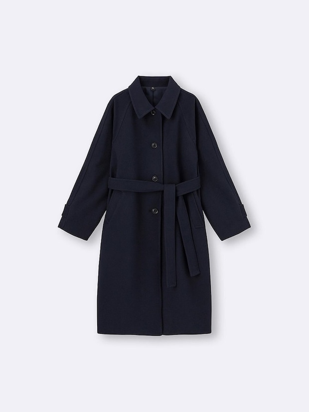 GUのコージーメルトンバルマカーンコート