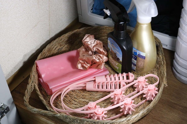 ダイソー　水草バスケット（丸型）　使用例