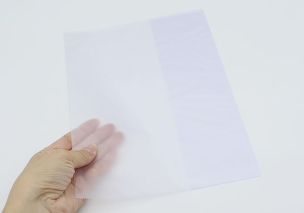 ブックカバー（週刊誌サイズ、2枚）　サイズ感