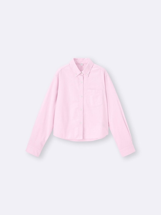 GU オックスフォードショートシャツ GUのオックスフォードショートシャツ