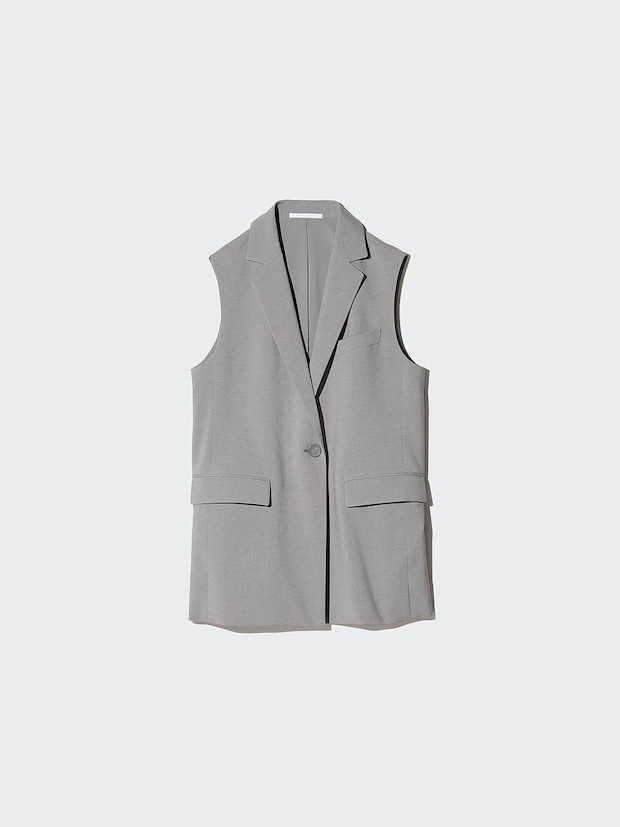 ユニクロのテーラードジレ