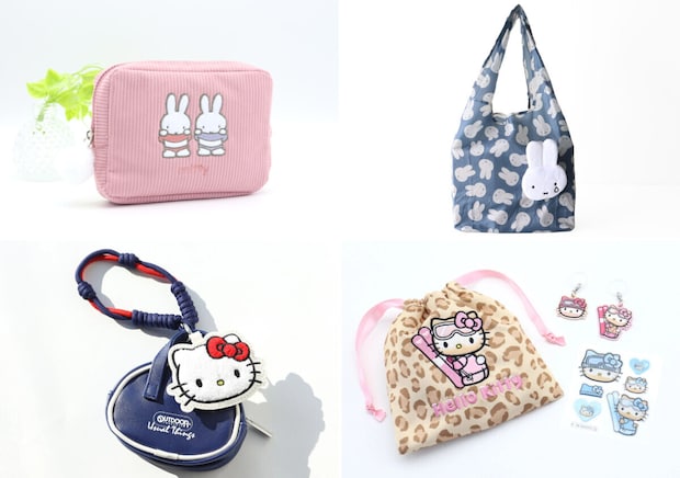 3月号の雑誌付録はミッフィー＆キティが主役♡大人が使えるキャラクターグッズ6連発！