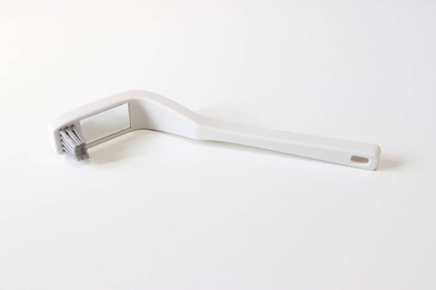 ダイソーのトイレブラシ ミラー付き