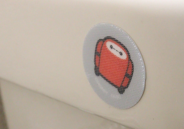 清掃用品キャッチチャーム（ベイマックス）　フック貼り付け