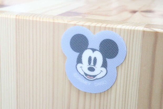 ダイソーの清掃用品キャッチチャーム（ミッキー＆ミニー）を取り付ける