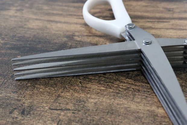 ダイソーの5枚刃のキッチンバサミ