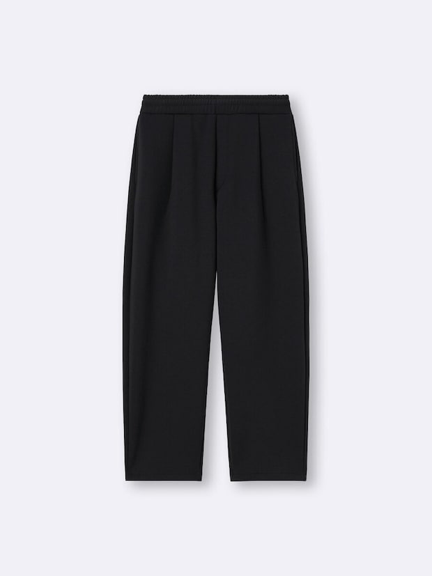 パフスウェットキャロットパンツ 2026gu大人女性おすすめパフスウェットキャロットパンツ