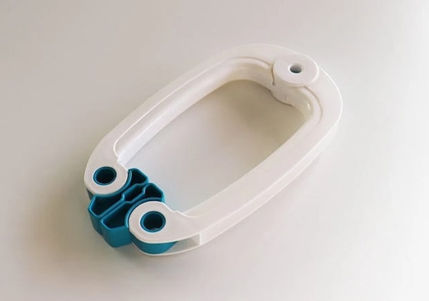 ダイソー　がっちりふとんばさみ（グリーン）