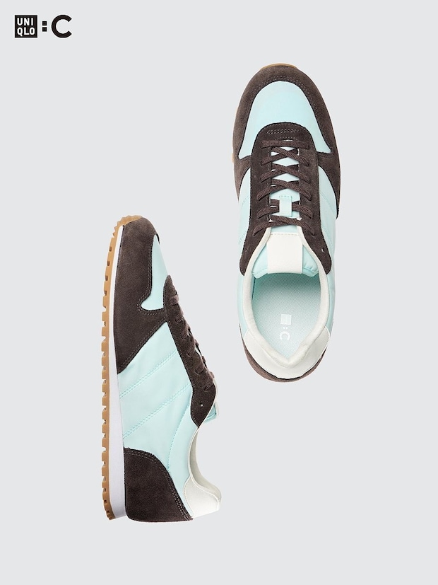 ユニクロのコンビネーションスニーカー