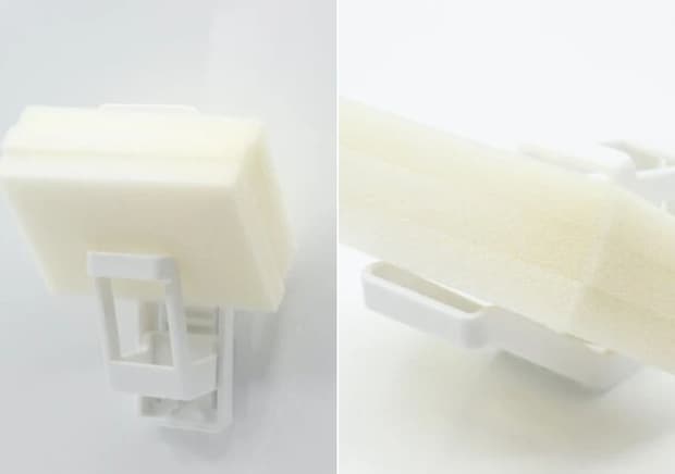 ダイソー　スポンジホルダー　縦と横