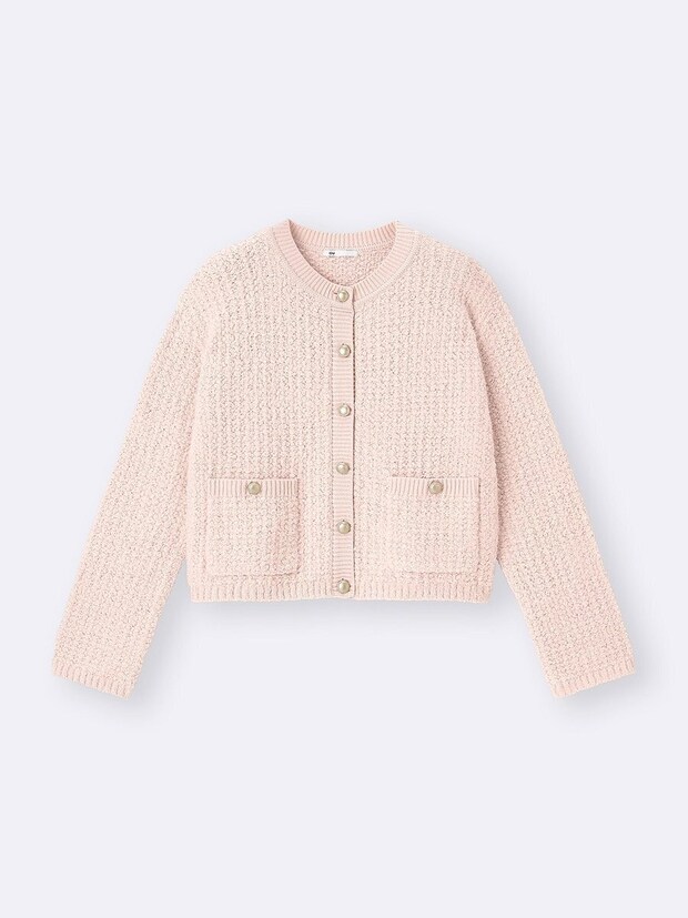 GU ツイーディーニットカーディガン GUのツイーディーニットカーディガン