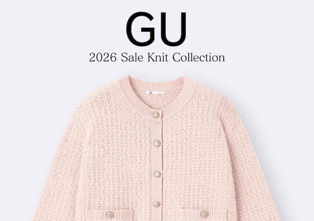 すでに色欠け・サイズ欠け！GUの春まで着倒せる優秀ニットが大幅値下げで1490円～だよ！