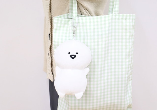 お文具さんぬいぐるみポーチパスケースキーホルダー