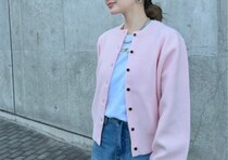 大人可愛い「ピンク」で簡単に春を先取り♡品よく決まる！最旬カーディガンコーデ5選