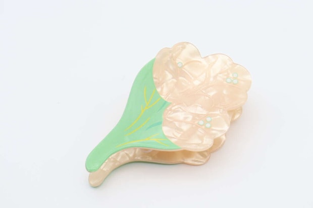 ダイカットバンスクリップ　花