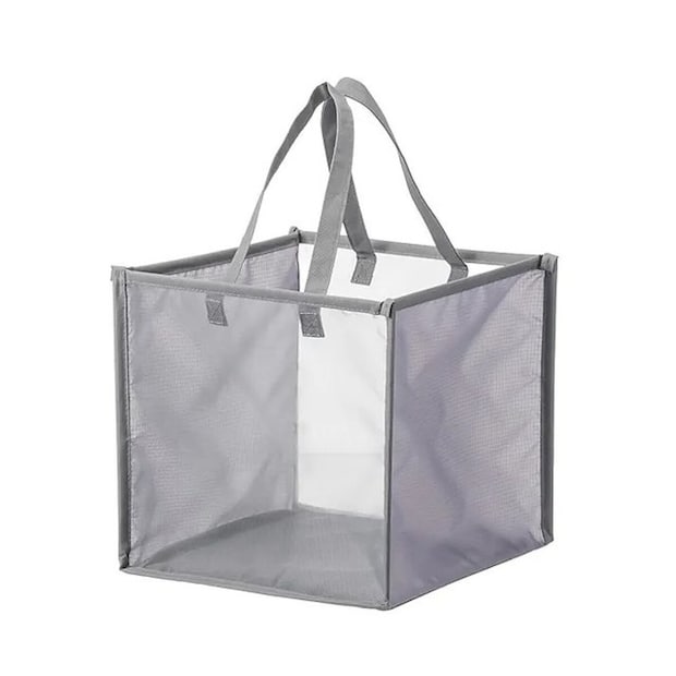 カインズ　たためるランドリーボックス 1段タイプ グレー