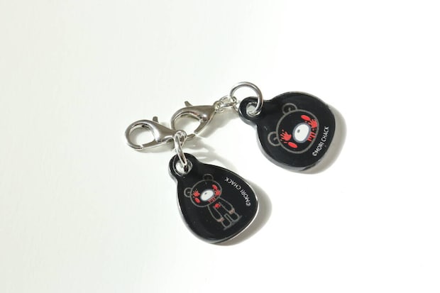 セリア いたずらぐまのグル~ミ~ セリアのいたずらぐまのグル~ミ~ プチチャーム2Pの黒