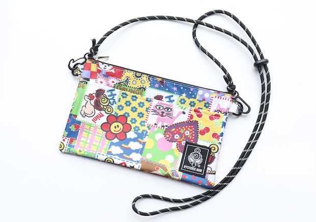 ヒステリックミニSCRAP PATCHWORKサコッシュ ヒステリックミニSCRAP PATCHWORKサコッシュ