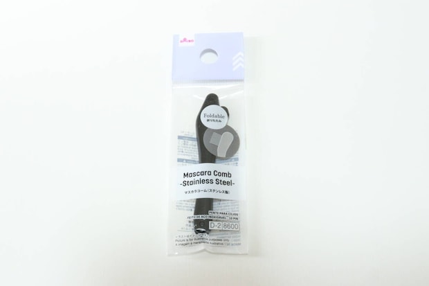 マスカラコーム(ステンレス製、10-PIN) パッケージ マスカラコーム(ステンレス製、10-PIN) パッケージ