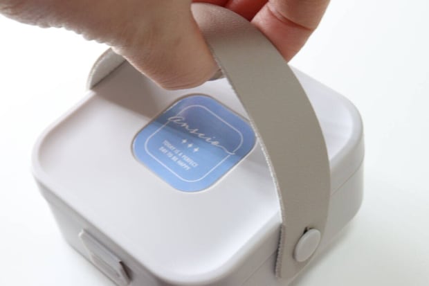 ダイソー アクセサリー収納ボックス 外せるタイプ ダイソーのアクセサリー収納ボックス 外せるタイプはハンドル付き