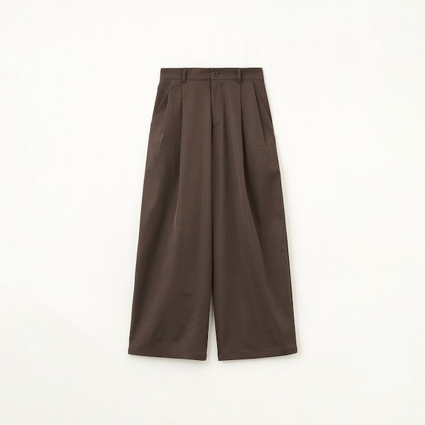 しまむら タックワイドパンツ(田中里奈) しまむらのタックワイドパンツ(田中里奈)