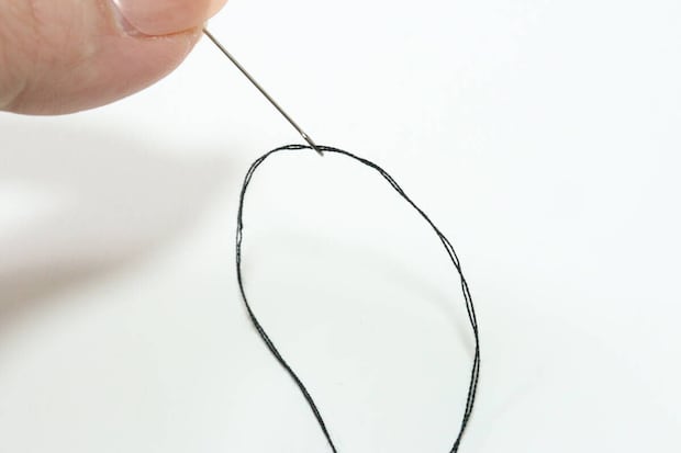 ワンタッチ糸通し 使用後 ワンタッチ糸通し 使用後