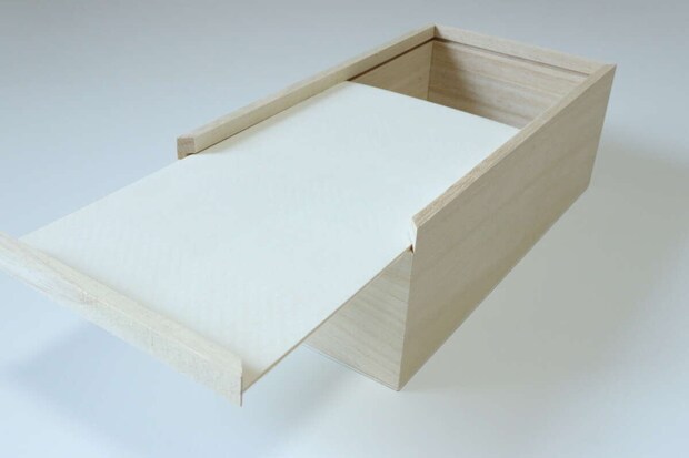 木製ティッシュケース　蓋