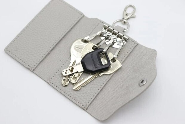 ダイソー　4連キーケース（ベーシック）　使用例