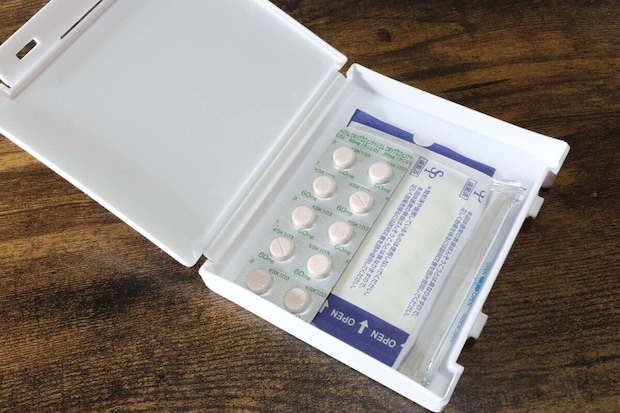 常備薬ケース　使用例