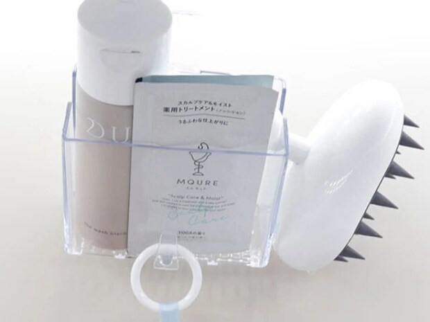 ダイソー　小物ひとまとめポケット　使用例