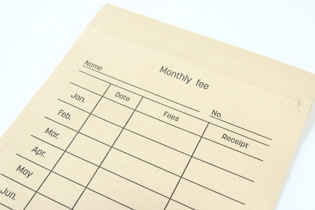 ダイソーの月謝袋 ジッパータイプのメモ欄