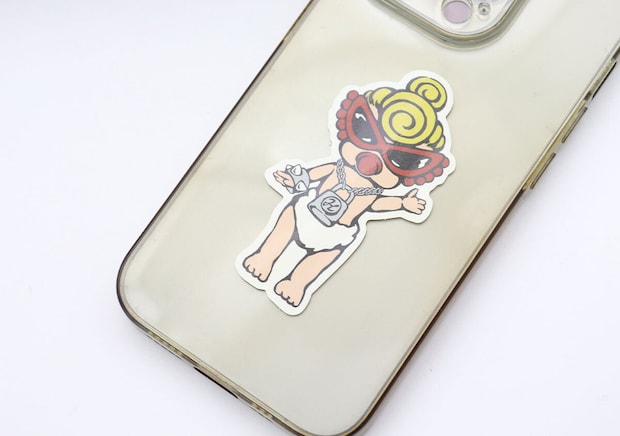 HYSTERIC MINI BIG PUFF SHOULDER BAG BOOKステッカースマホ