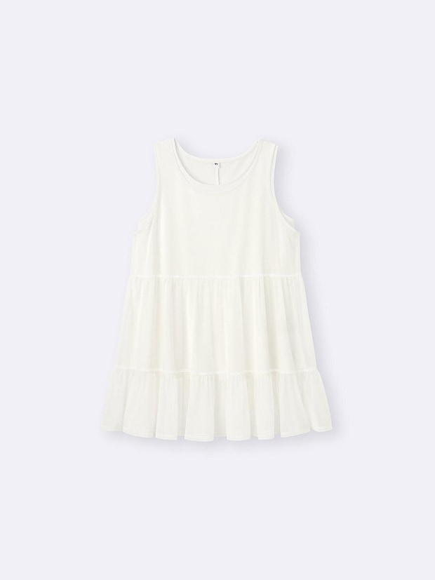 GUの2ピースチュールチュニック