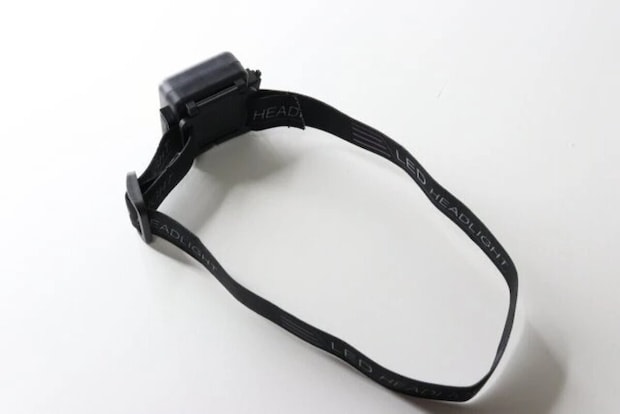 ダイソー　COBヘッドライト　バンド