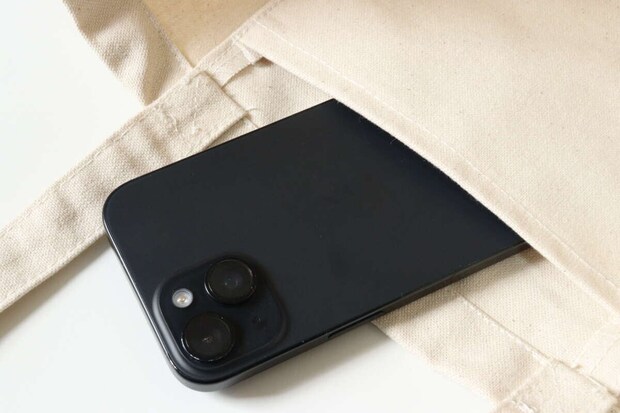 ダイソーの刺繍ボックストートバッグの内ポケット