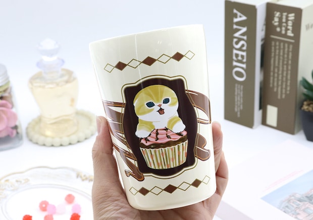 宝島社ムック付録のmofusand（モフサンド）真空断熱カフェタンブラー スイーツにゃんver.2