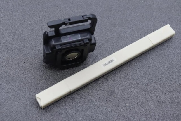 ダイソー　半透明シール（長方形）　書き込み　使用例