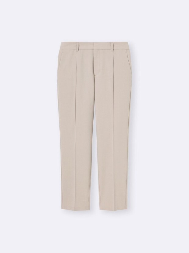 2026gu春女性おすすめセットアップウォッシャブルテーパードパンツ