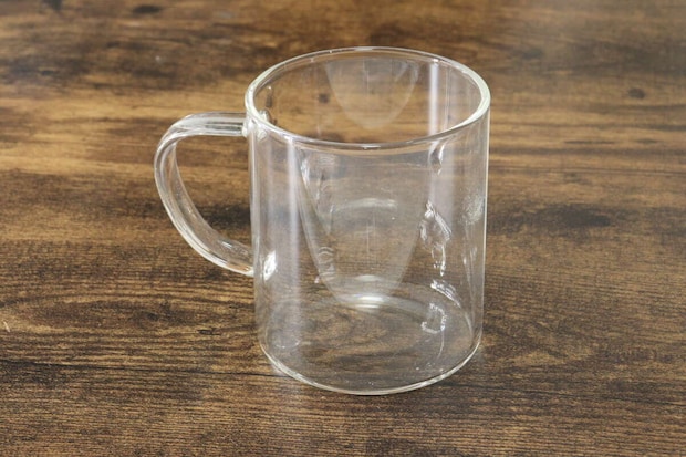 セリアの耐熱マググラス