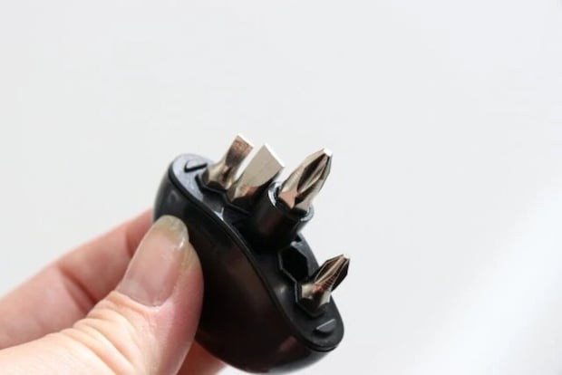 ダイソー　キーホルダー型ドライバー　使用方法