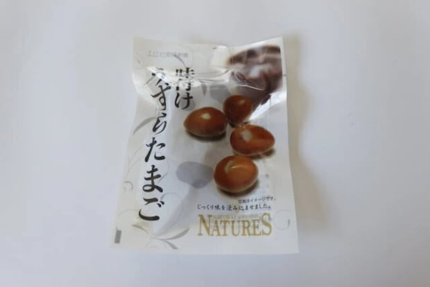 ダイソー　味付けうずらたまご　パッケージ