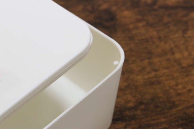 ティッシュケース（ホワイト）　構造