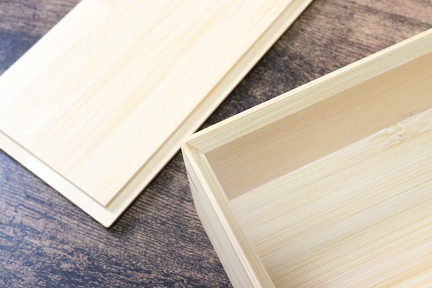 竹製弁当箱　形状